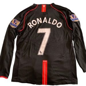 Manchester United 2008 Away Retro #7 Ronaldo Jersey